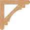 Ekena Millwork Merced Craftsman Smooth Bracket, Western Red Cedar, 5 1/2"W x 40"D x 40"H BKT06X40X40MRC04SWR - alternate 2